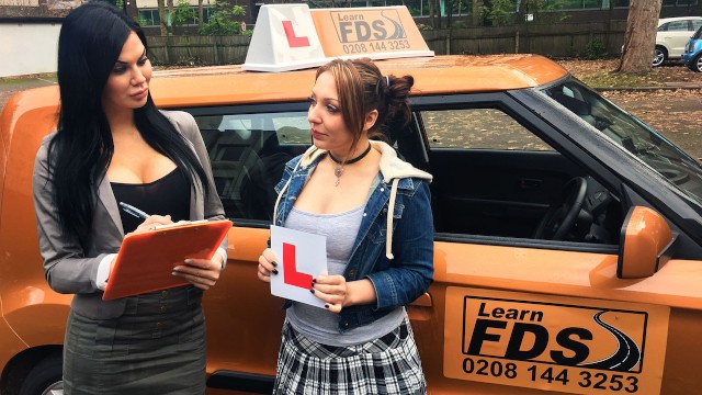 Spoiled Teen Has Her Driver's Test
