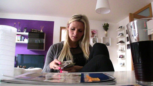 English Lesson Turns Into A Good Fucking For Busty Blonde